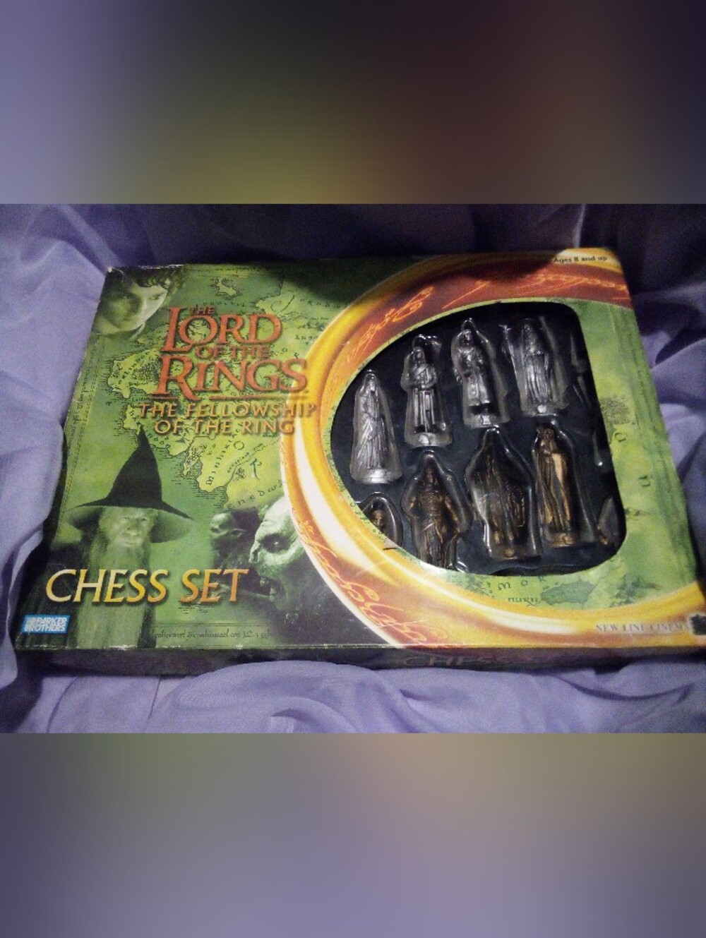 Lord Of The Rings The Fellowship Of The Ring Chess Set 2002 Hasbro